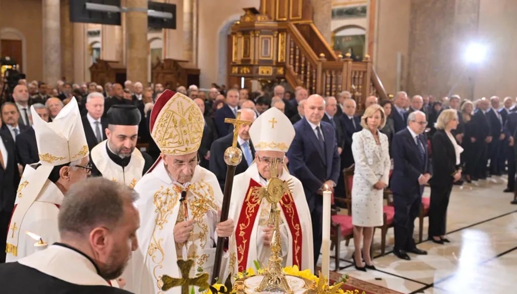 الراعي في قداس مار مارون للمسؤولين: نصلّي لكي تتمكنوا مع معاونيكم من حصر السلاح وتطبيق وقف إطلاق النار وتمكين الجيش لتنفيذ خطته